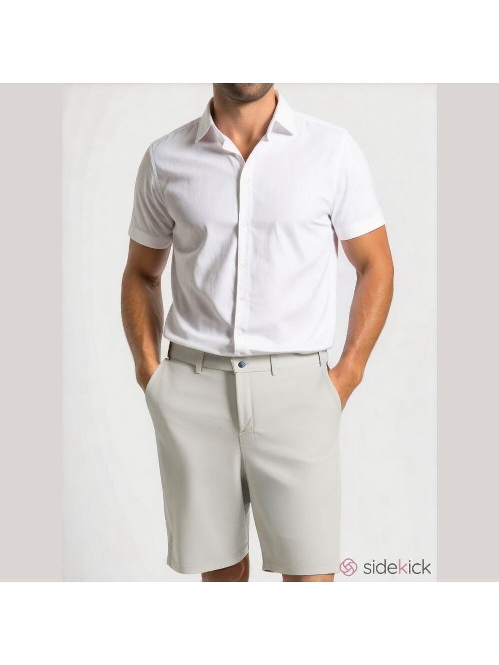 Linksoul grayish blue golf shorts size 38
